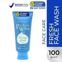 SENKA PERFECT WHIP FRESH 100 GR | PEMBERSIH WAJAH, MENYEGARKAN KULIT, MEMBERSIHKAN KOTORAN, MENGONTR