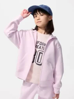 UNIQLO KIDS Jaket Hoodie Dry Sweat anak Ritsleting Full-Zip PINK 120