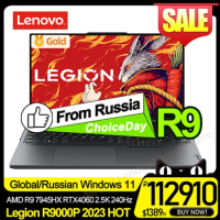 Lenovo Legion R9000P 2023 16inch E-sports Gaming Laptop AMD R9 7945HX RTX4060 2.5K 240Hz 100% sRGB 500nits Game Notebook PC
