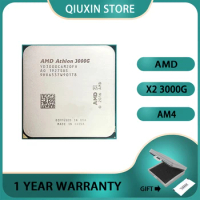 AMD Athlon 3000G X2 3000G CPU 3.5 GHz Dual-Core Quad-Thread Socket AM4 Processor YD3000C6M2OFH