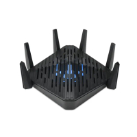 【Acer 宏碁】Predator Connect W6 三頻AXE7800 Wi-Fi 6 電競路由器