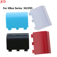 JCD 1pcs For Xbox Series X S Controller Battery Door Back Replacement Housing Shell Lid Case Cover