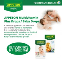 Appeton baby drops multivitamin