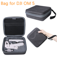 ถุงเก็บสำหรับ DJI OM 5แบบพกพากระเป๋ากล่องกรณีกระเป๋าถือสำหรับ DJI OM5 Osmo มือถือ5มือถือ G Imbal อุปกรณ์เสริม