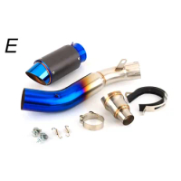 Motorcycle Modified Stainless Steel CB650F Exhaust Pipe CB650R Middle Section CB650R CBR650R 2019-2021 Full System