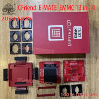 Standard edition 2024 ICFRIEND NB E-MATE EMMC BGA 13 in 1 with z3x Easy Jtag Plus Box , UFi Box , MiPi Box, Medusa Pro II Box