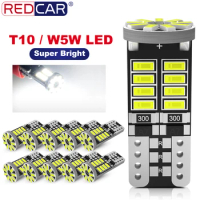 2/10x W5W T10 Led Bulbs Canbus 168 194 501 Led 5w5 Car Interior Dome Reading License Plate Light 25SMD 3014 Chip Signal Lamp