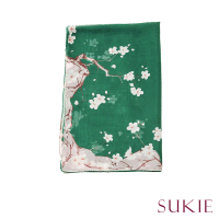Sukie 雪紡紗絲巾 梅花絲巾/氣質優雅梅花50X150雪紡紗絲巾 圍巾(4款任選)