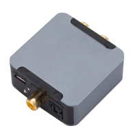 Digital To Analog Audio Converter SPDIF DAC DAC Audio Converter Optical/Coaxial To RCA 3.5mm Audio Output for TV